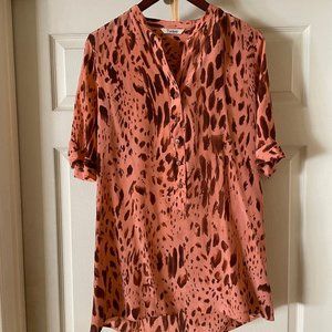 Tucker NYC printed tunic top